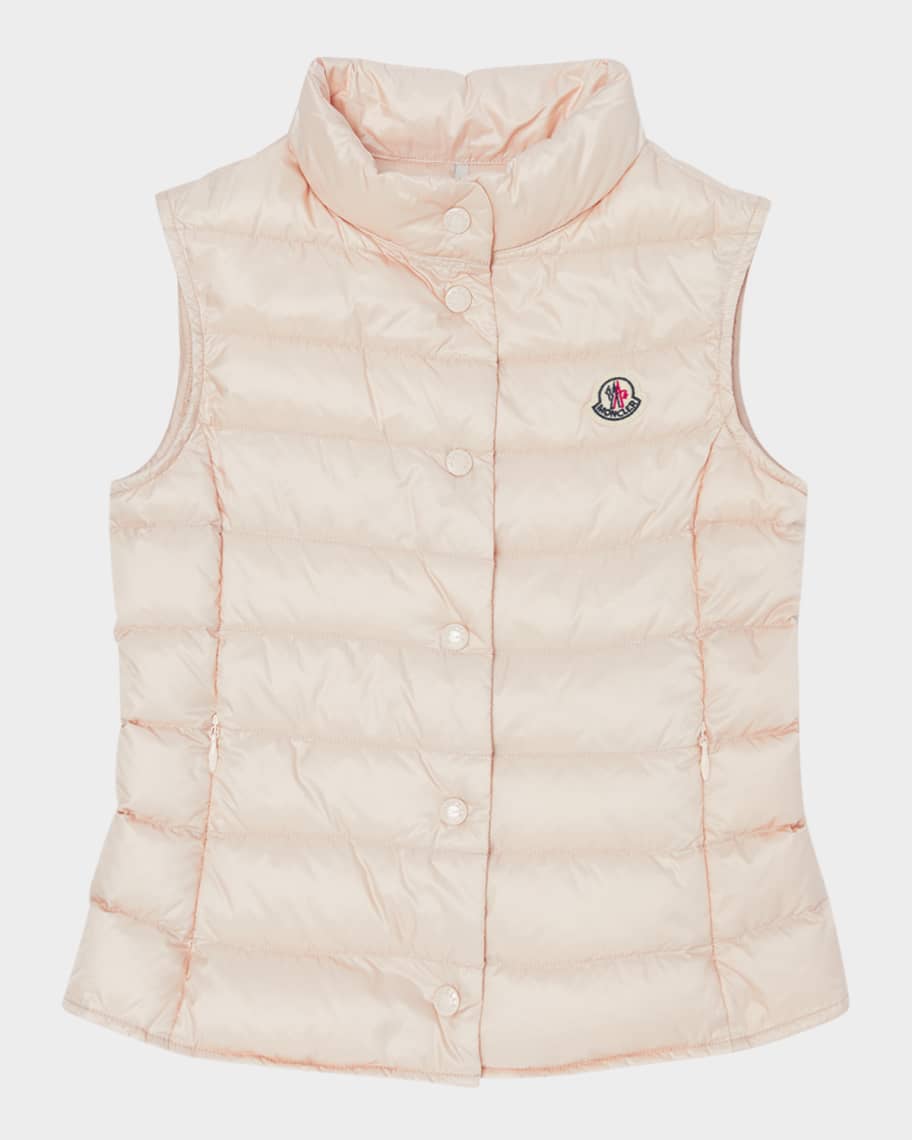 MONCLER / モンクレール LIANE GILET（リアーネ） サイズ00 Moncler Girl's Liane Quilted Down Vest, Size 12-14 | Neiman Marcus