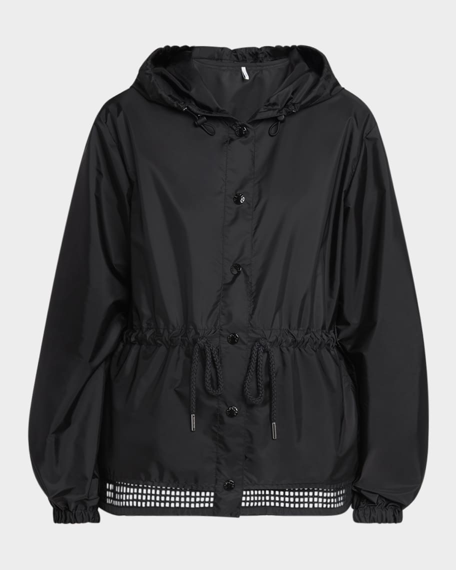 Moncler Wete Boxy Hooded Windbreaker | Nordstrom