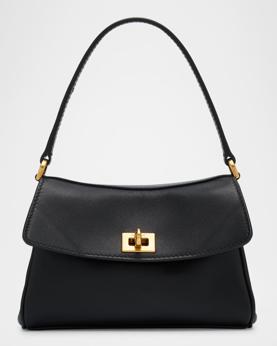 Balenciaga Rodeo Nano Flap Leather Crossbody Bag | Neiman Marcus