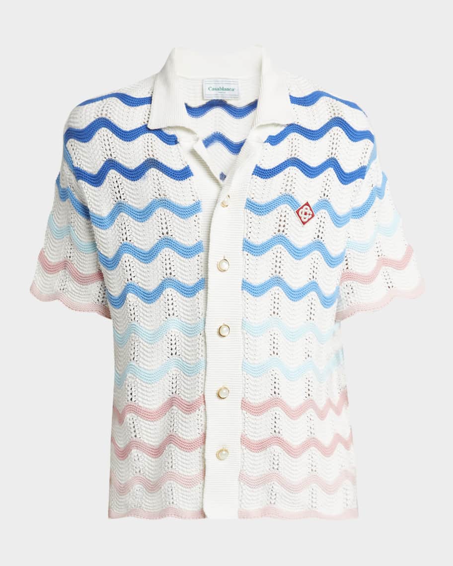 SYUMAN 24SS Crochet Short Sleeve Shirt ⁡ Eightx66c5100c71876766c5100c71
