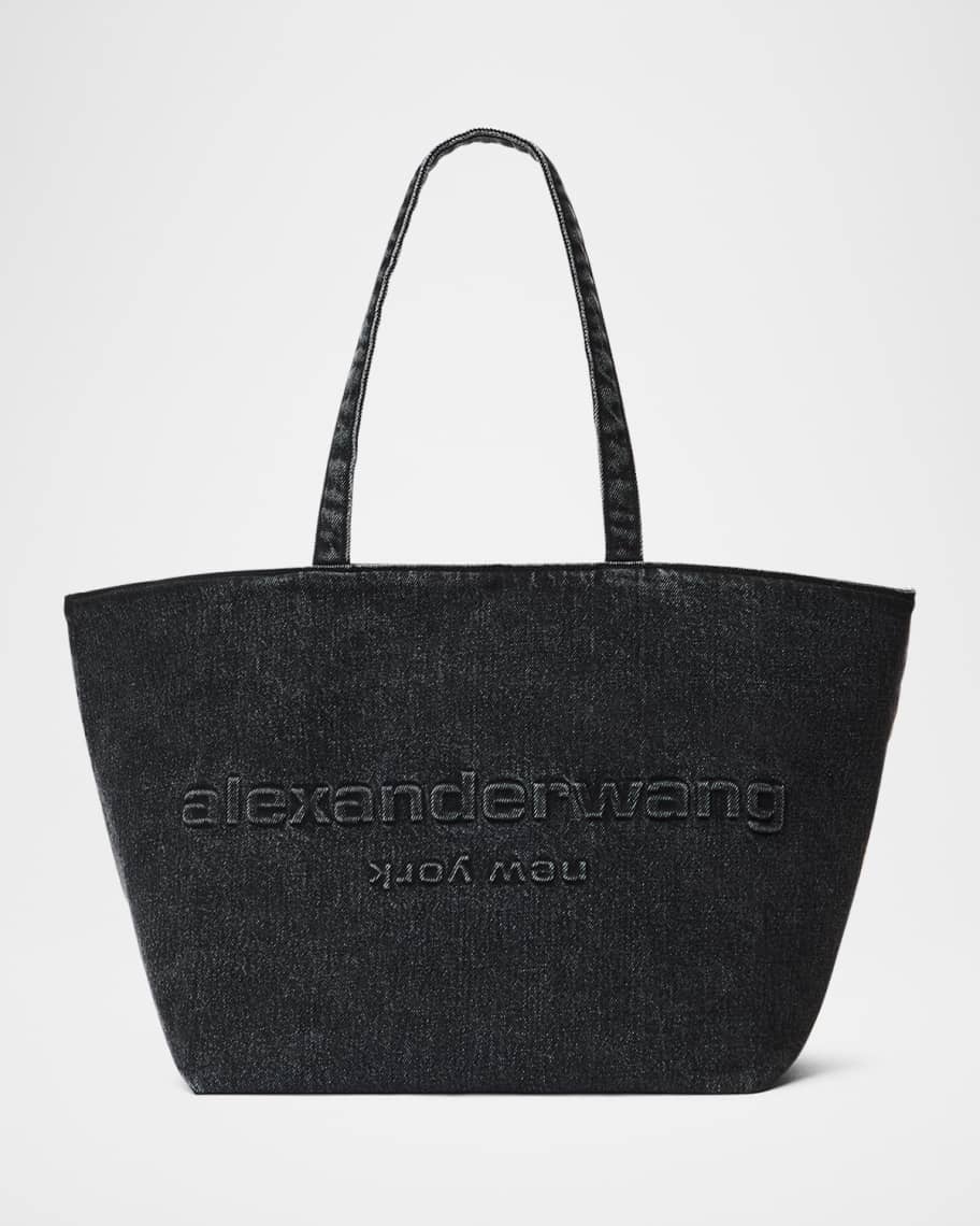 Alexander Wang Punch Denim Tote Bag | Neiman Marcus