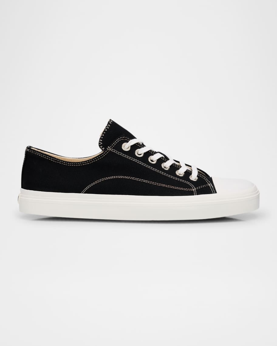 スニーカー MOSCHINO Canvas sneakers Black  MA15053G1MMW0 Amazon.com: Moschino, Edge Canvas Low-Top Sneakers, 36 (6