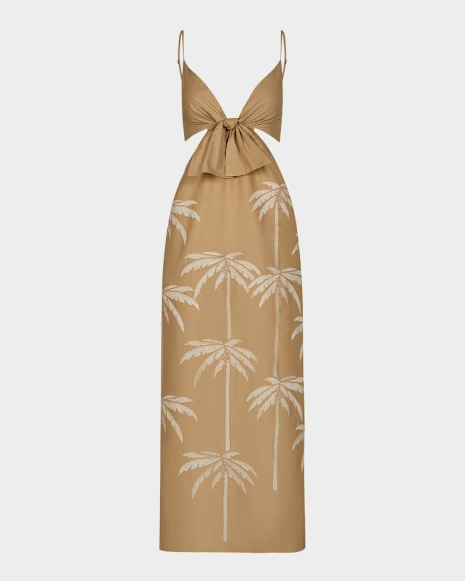 Sea Swirl Ankle-Length Dress