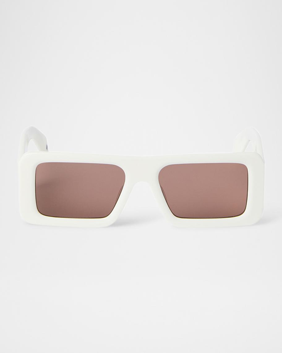 Off-White Troy Arrow Rectangle Sunglasses | Neiman Marcus display picture 2