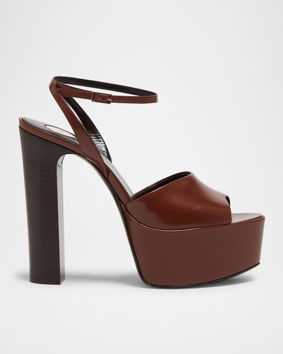 Jodi leather platform sandal discount