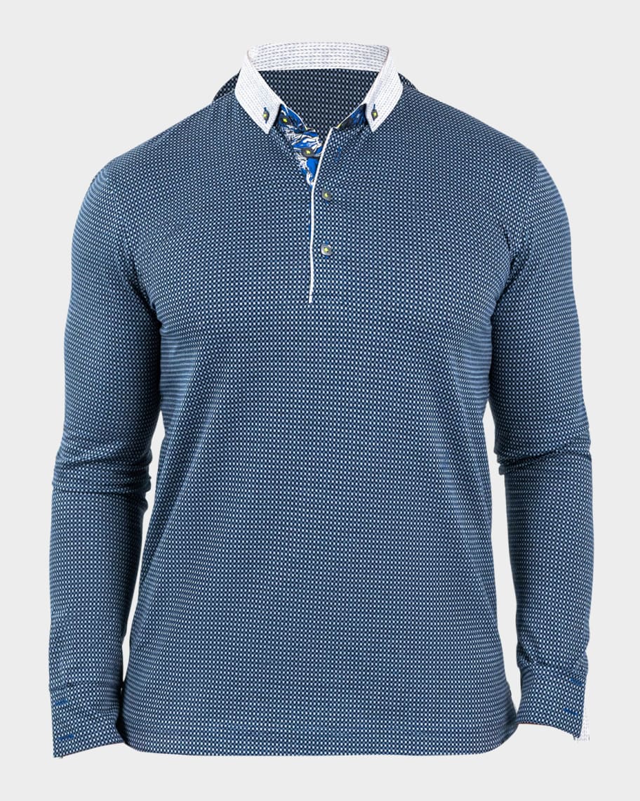 Maceoo Men s Newton Ballpoint Polo Shirt Neiman Marcus