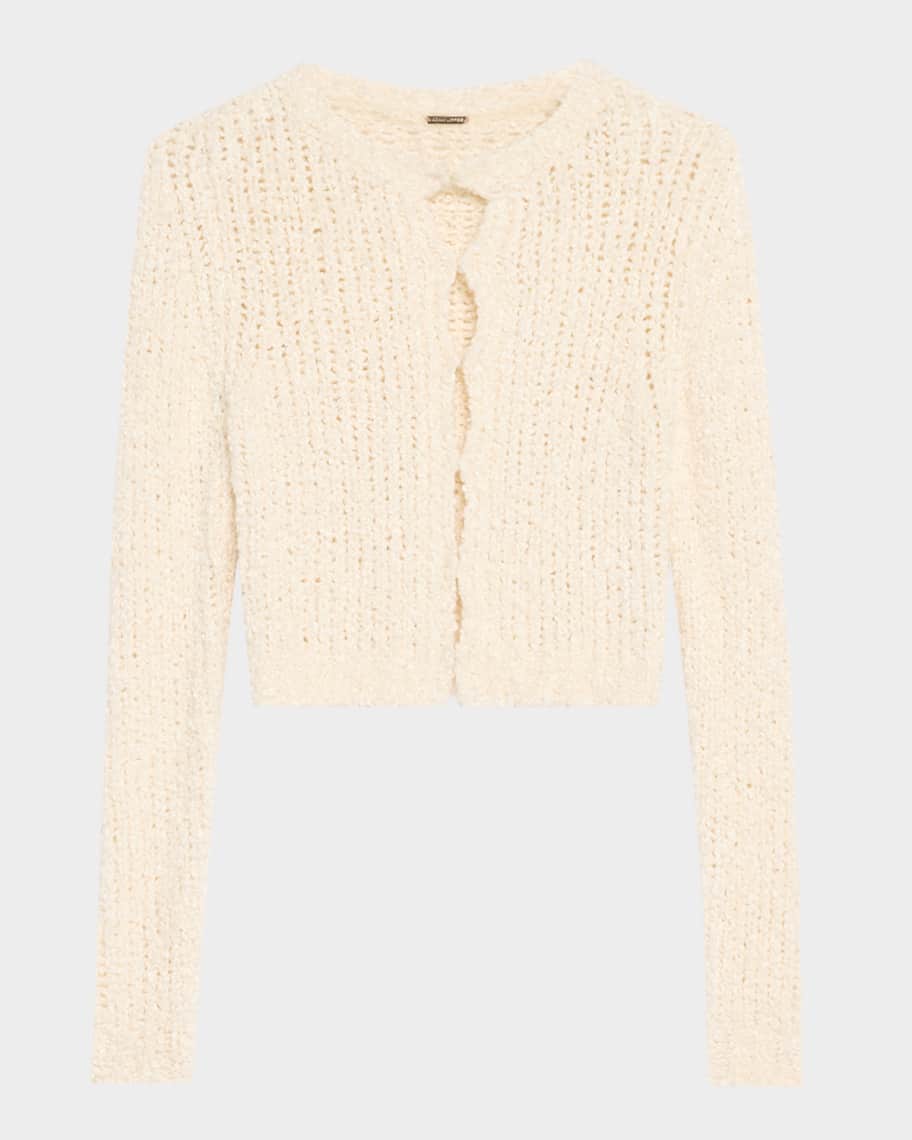 Adam Lippes Alice Mulberry Silk Cardigan | Neiman Marcus