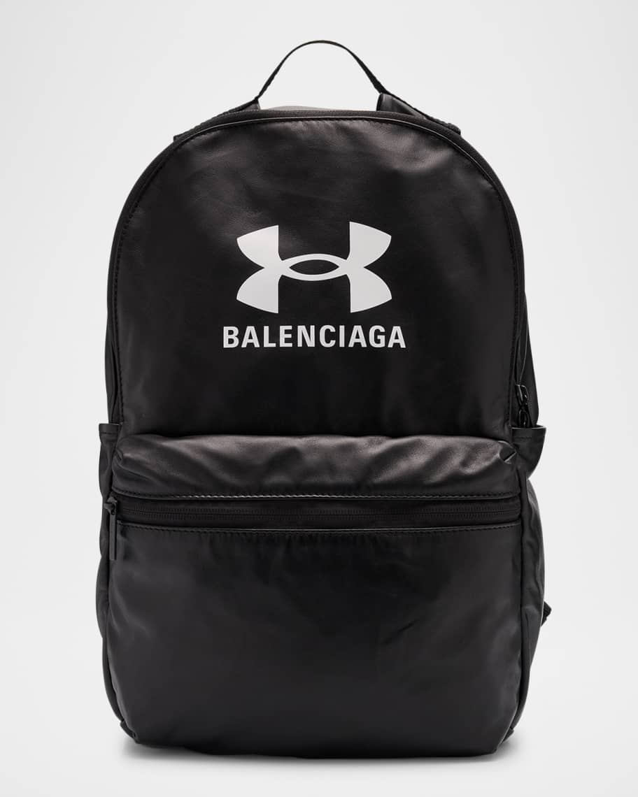 Balenciaga x Under Armour Men's Lambskin Backpack | Neiman