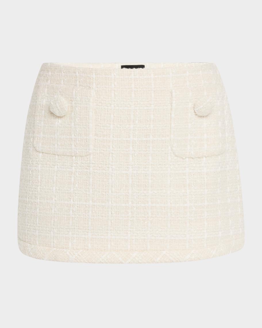 Marc Jacobs Tweed Mini Skirt | Neiman Marcus