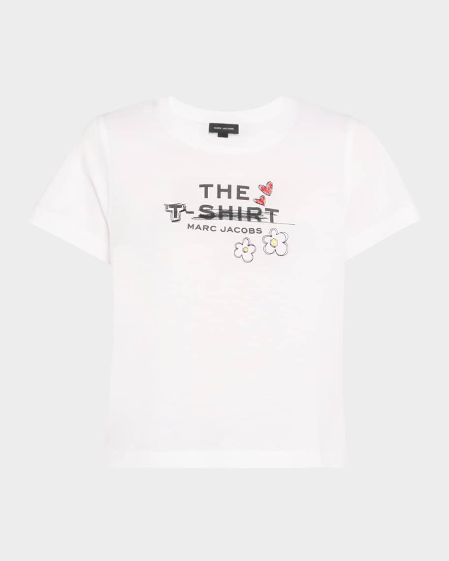 【Marc Jacobs】ドゥードゥル スリム Tシャツ Marc Jacobs Doodle Slim T-Shirt | Neiman Marcus