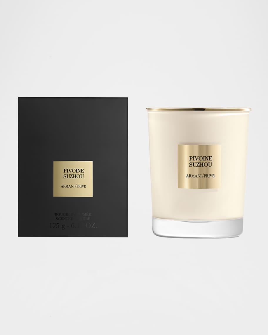 Giorgio Armani Pivoine Suzhou Scented Candle, 175 g | Neiman Marcus
