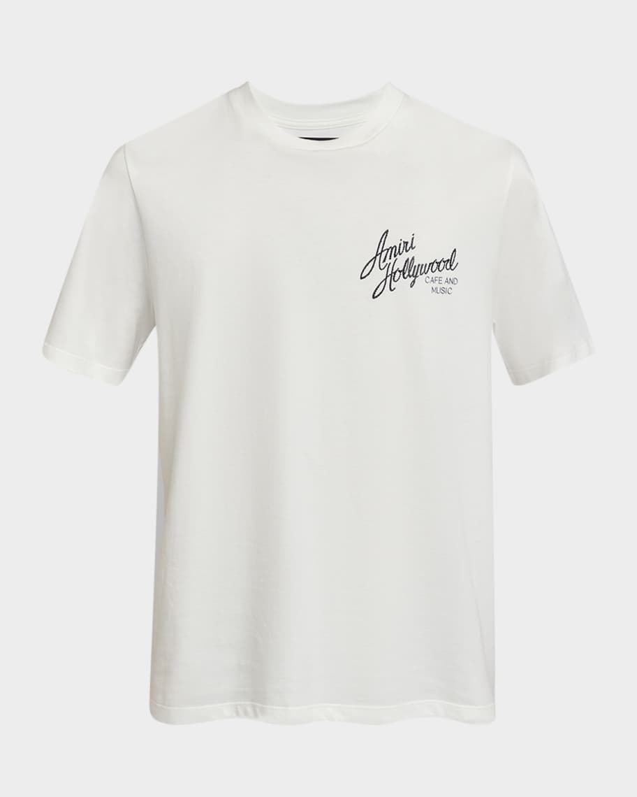Amiri Men's Crystal Amiri Hollywood T-Shirt | Neiman Marcus