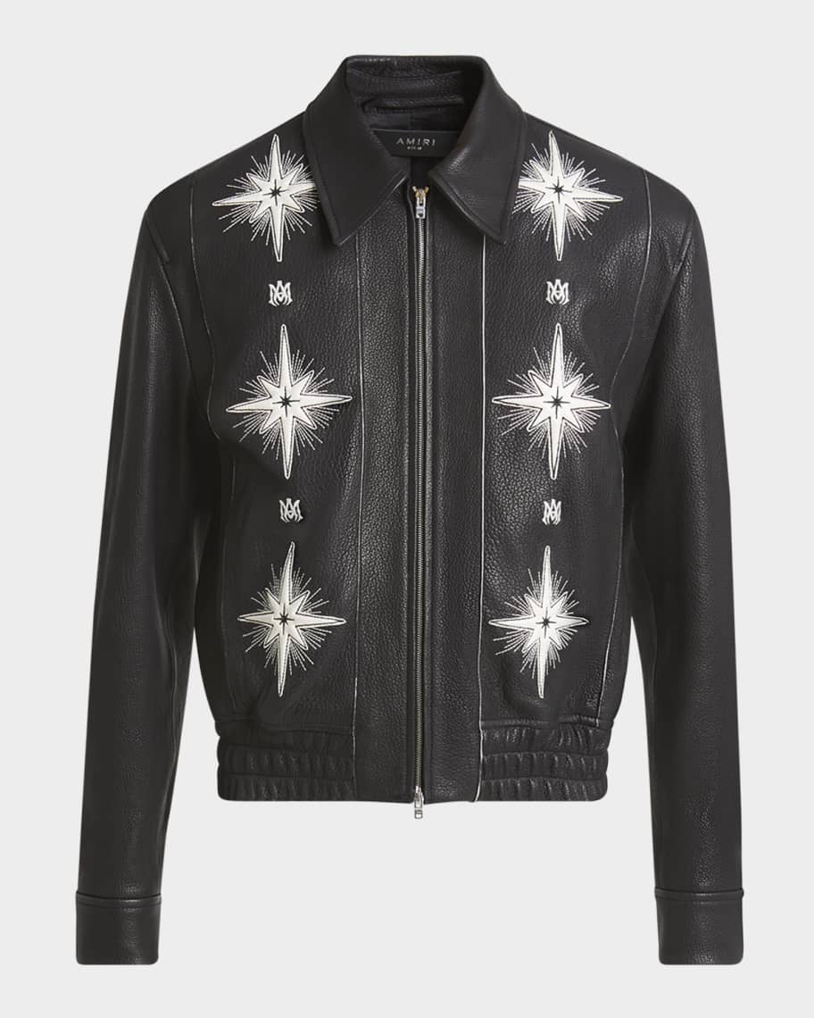 レア★目を引くアイテム【AMIRI】Versity Jacket with Stars Amiri Jackets | Contemporary Ready to Wear | Coveti