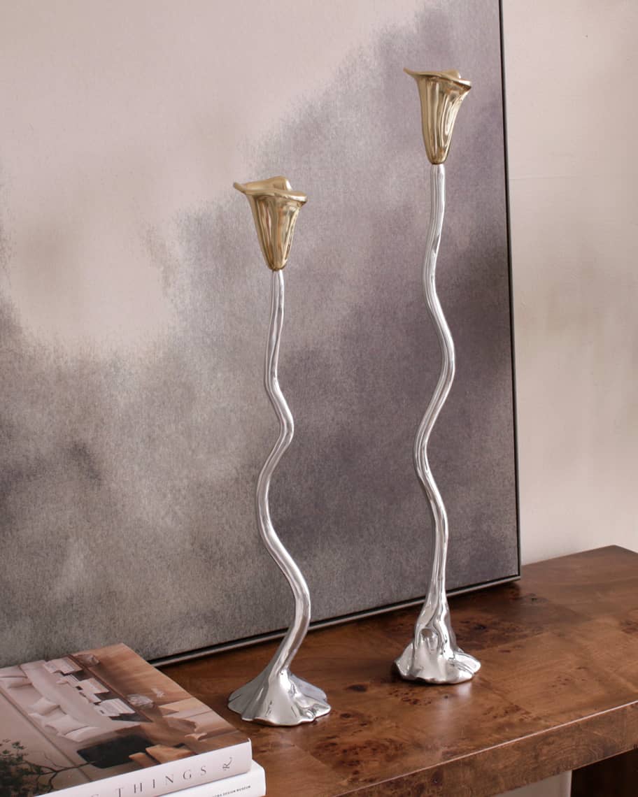 GARDEN Tulip Candlestick Holder, 22"