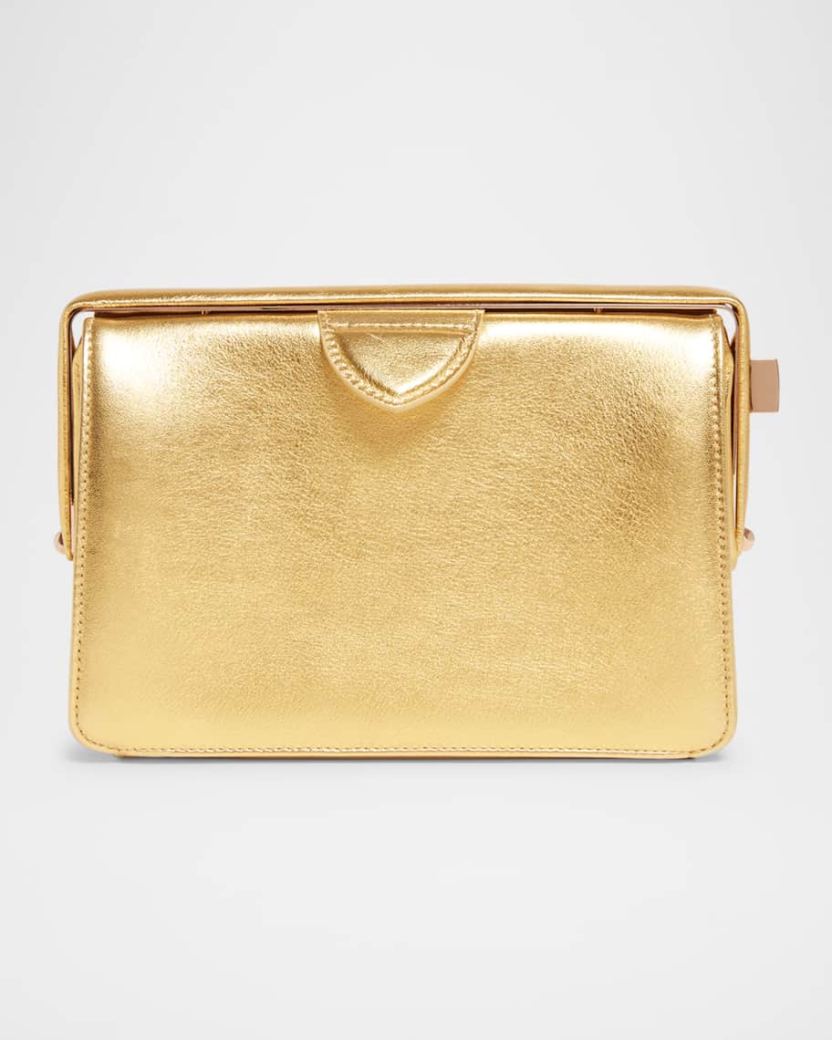 GABRIELA HEARST◆Carrington カーフスキン ハンドバッグ Carrington Bag in Black Leather – Gabriela Hearst