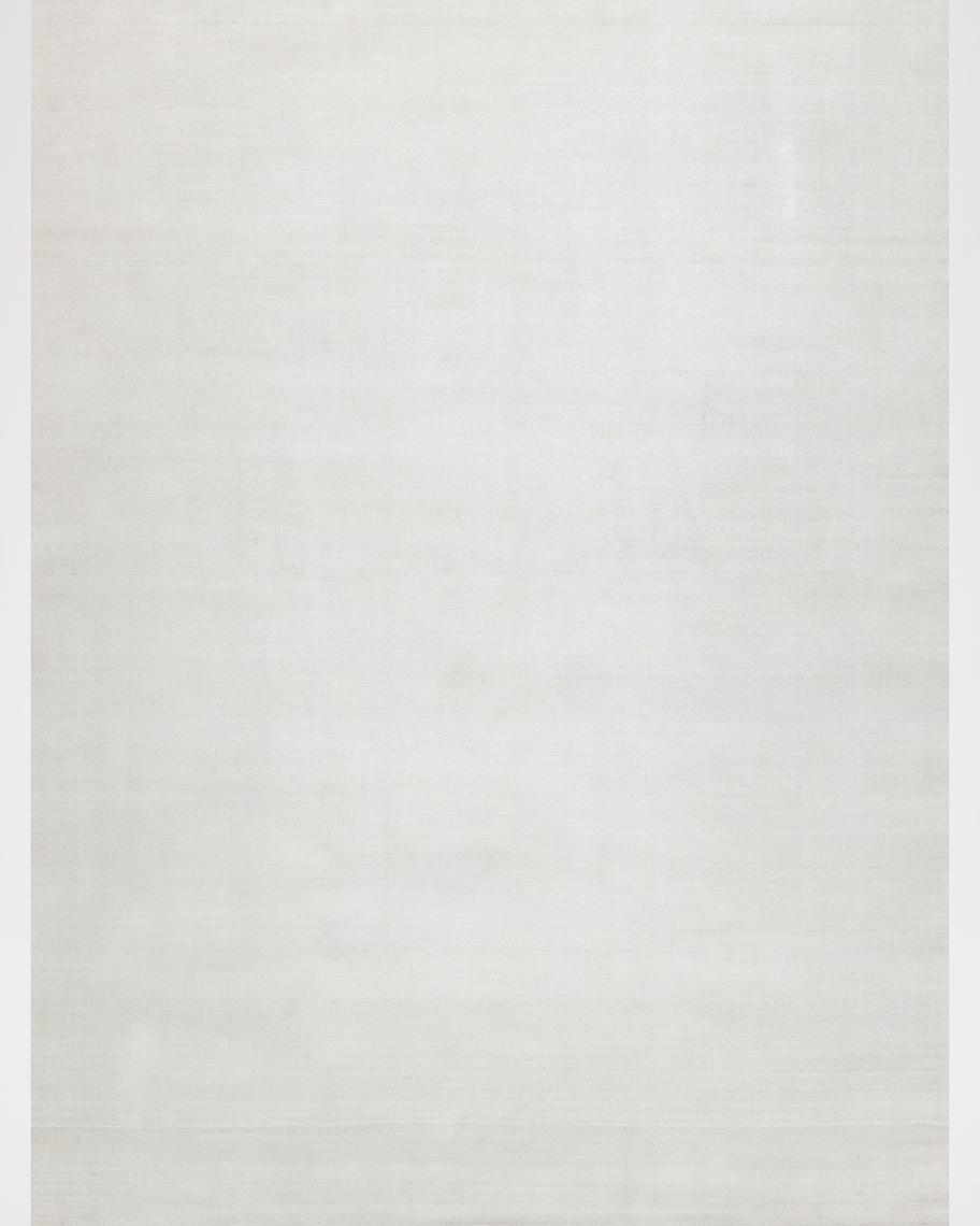 Exquisite Rugs Martelli Modern Hand-Loomed White Rug, 8' x 10' | Neiman ...