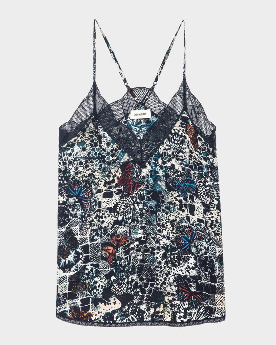 キャミソール ZADIG&amp;VOLTAIRE - Zadig &amp; Voltaire Christy Daisy Camisole 0400021953405_ECRU?wid=600&hei