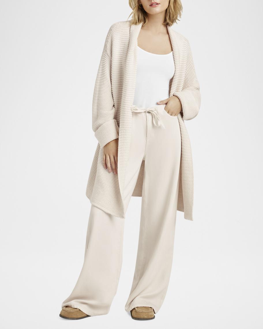 Splendid Claudia Open-Knit Cardigan | Neiman Marcus