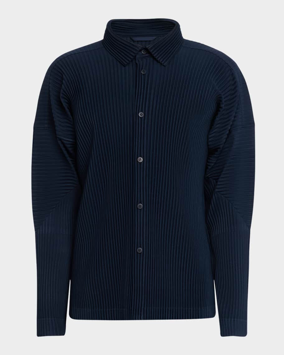 Homme Plisse Issey Miyake Men's November Button-Down Shirt