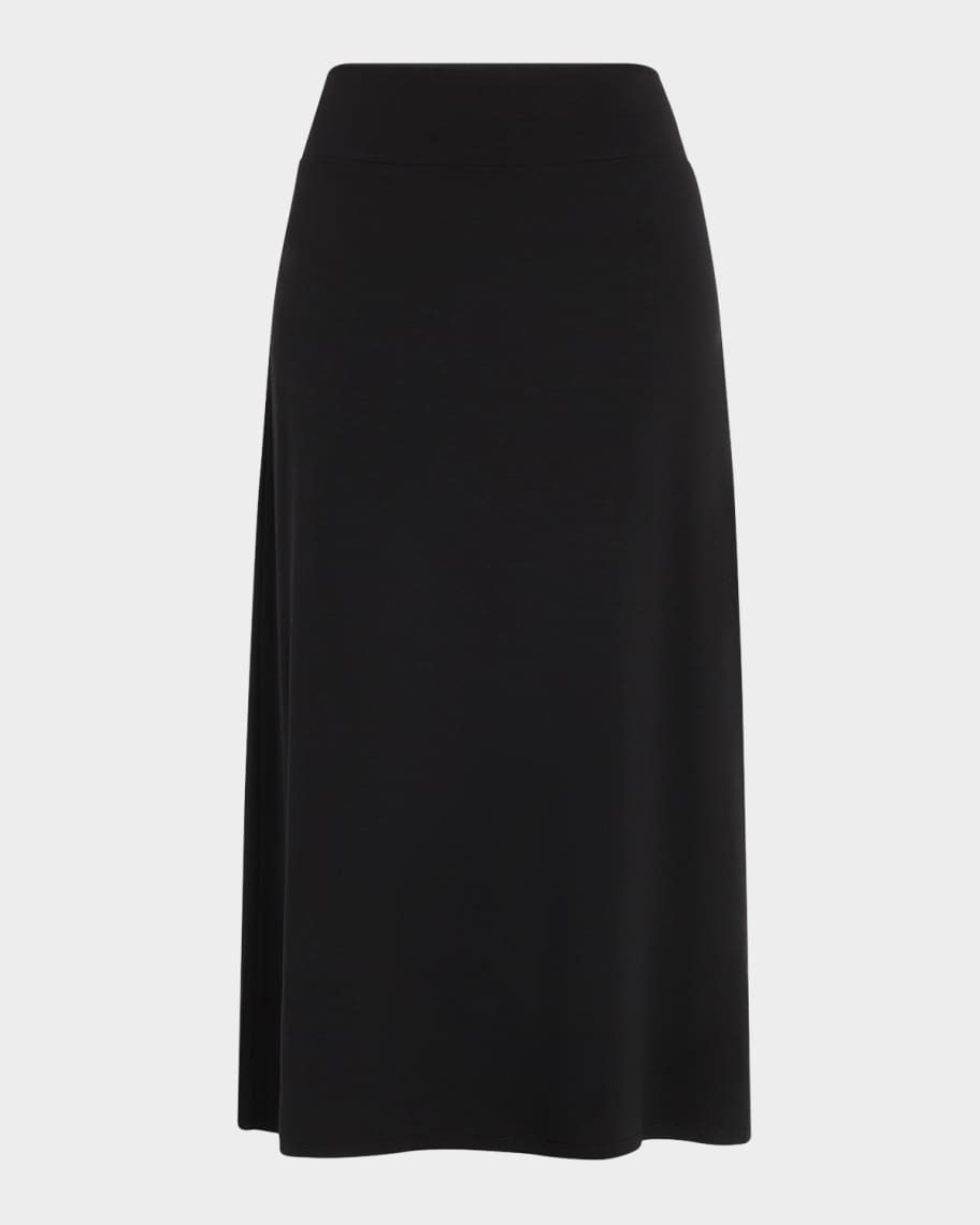 スカート ANDREADAMO SCULPTING JERSEY MIDI SKIRT (PS25254300 004) Andreädamo Sculpting Jersey Midi Skirt In Black | ModeSens
