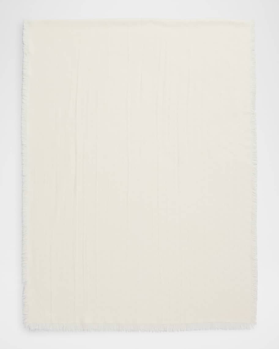 【送料&関税込】Max Mara Umes Fringed Edge Scarf Max Mara Solid Color Cashmere WSDALIA Scarf with Fringes