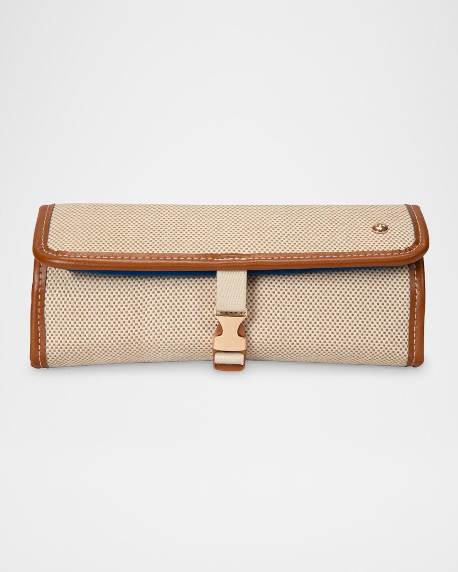 Tropea Ivory Ashley Jewelry Roll