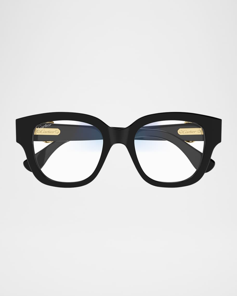 CARTIER 長方形フレムメカネ CT0566O 005 Cartier CT0566O 005 Glasses - US