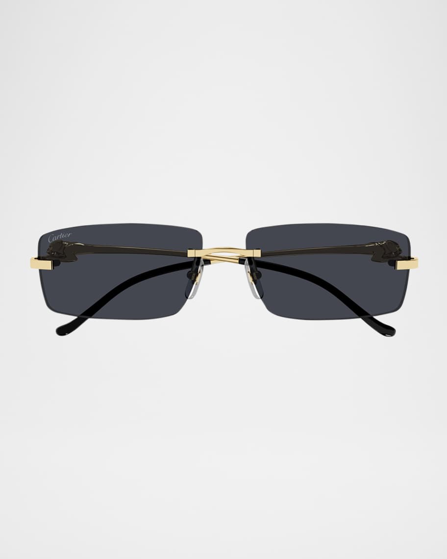 小物 Cartier rimless sunglasses 24FW Cartier Rimless Sunglasses Eyeglasses Panthere Panther 110