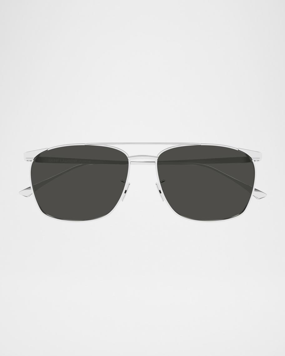 Saint Laurent Men's SL 796 Vincent Metal Aviator Sunglasses | Neiman Marcus