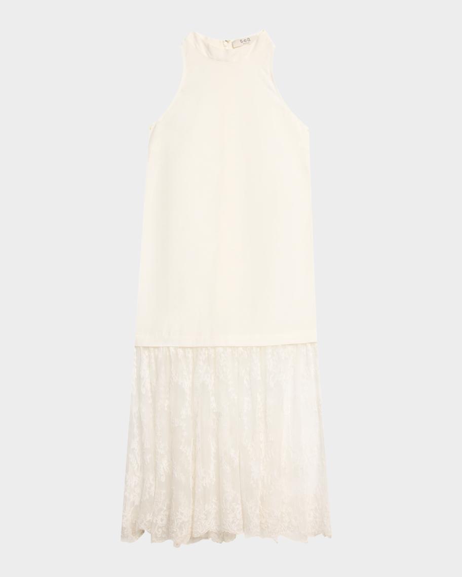 sea marja shirt dress Sea Marja Embroidery Shirt Dress