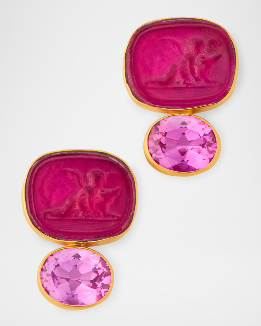 Dina Mackney Guardian Angel Earrings | Neiman Marcus