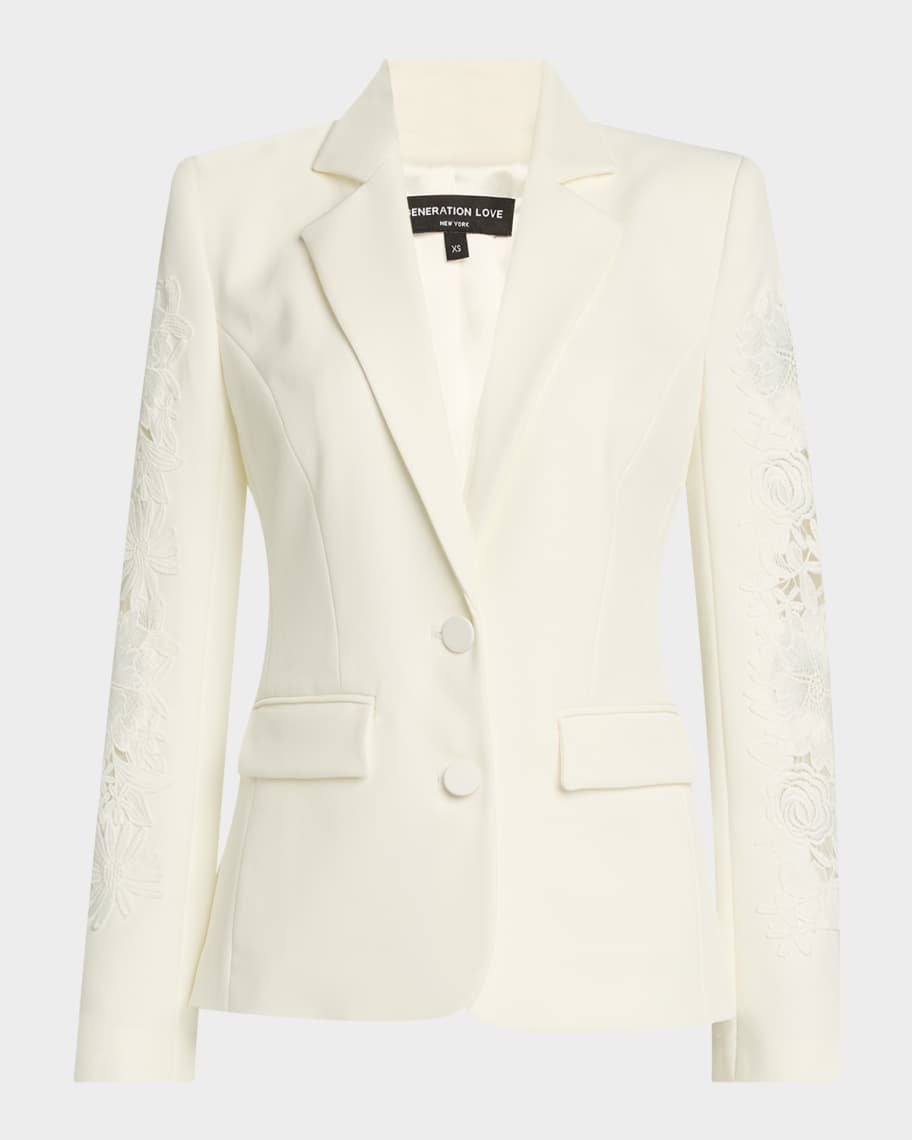 Garden Romance Lace Blazer