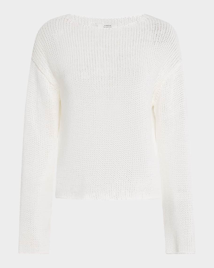 Coated Cotton Pullover 
