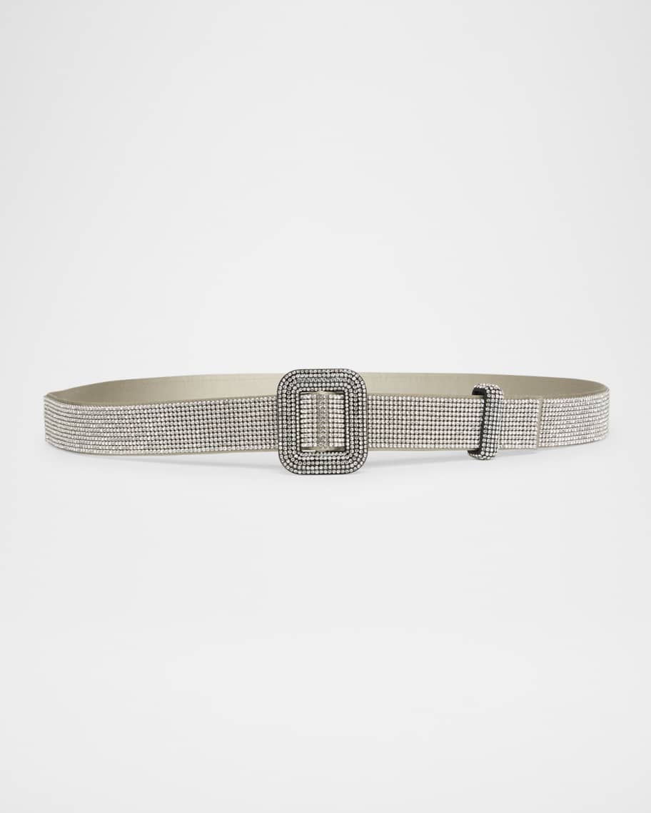 Benedetta Bruzziches Venus Buckle Embellished Belt | Neiman Marcus