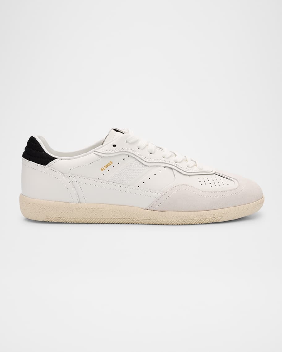 スニーカー ALOHAS TB. 490 SUEDE SNEAKERS Tb.490 Club Suede Blue Leather Sneakers | ALOHAS