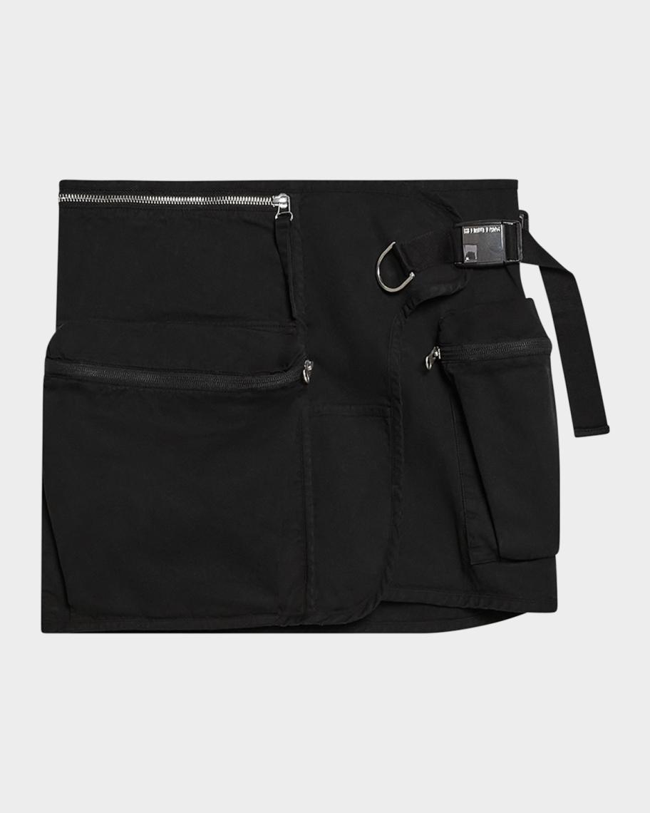 HELMUT LANG ドレープ ミニスカート ブラック S 美品 モードY2K Helmut Lang Mini Field Skirt | Neiman Marcus