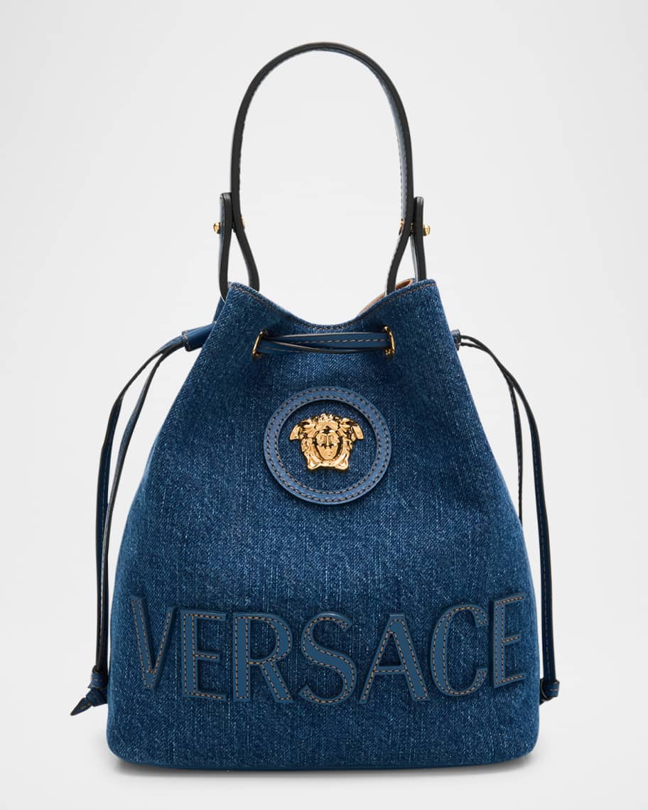 【関税込み】versace La Medusa' bucket bag Versace La Medusa Bucket Bag | Black | FARFETCH