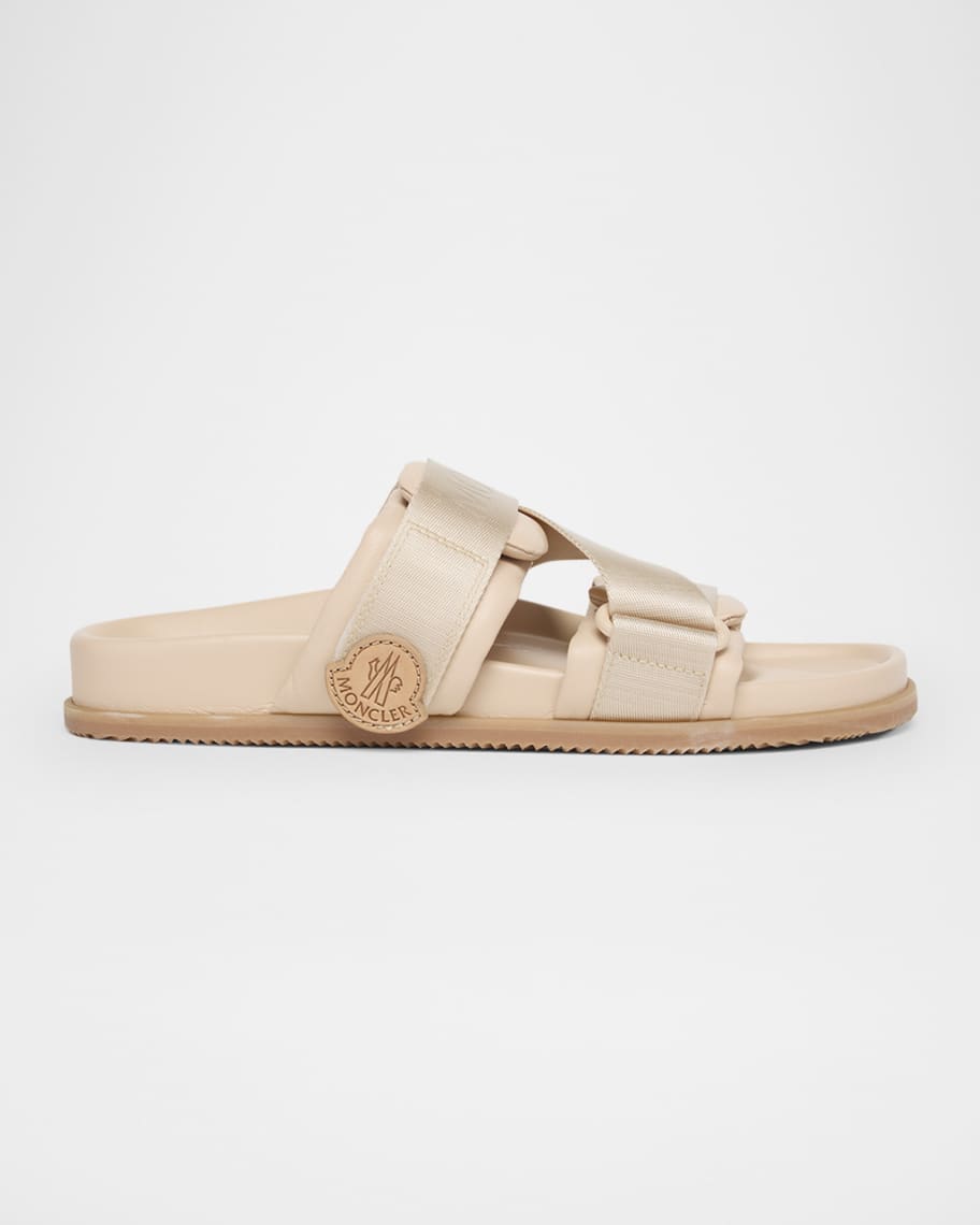 ★MONCLER★Mon Summer スライド Moncler Men's Mon Summer Slide Sandals | Neiman Marcus