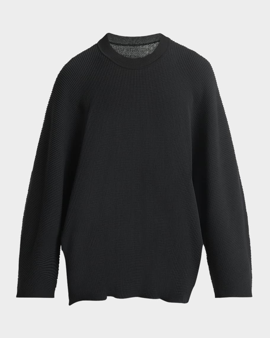 HOMME PLISSÉ TIGHT TWIST COTTON KNIT Homme Plisse Issey Miyake Men's Tight Twist Cotton Knit