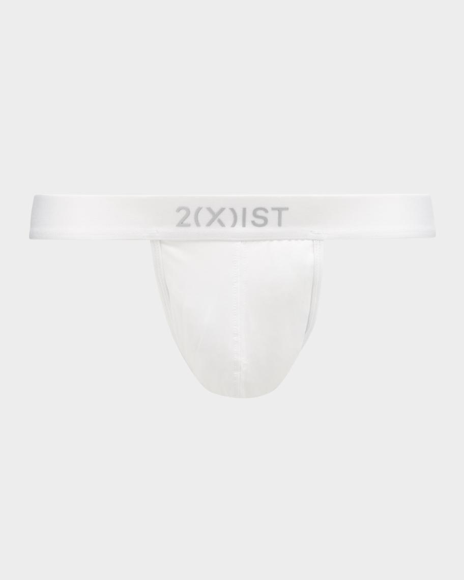 2(X)IST Jockstrap Uomo Blu Sommerso, Microfiber, Taglie L E XL, Nuovo Con Etichette