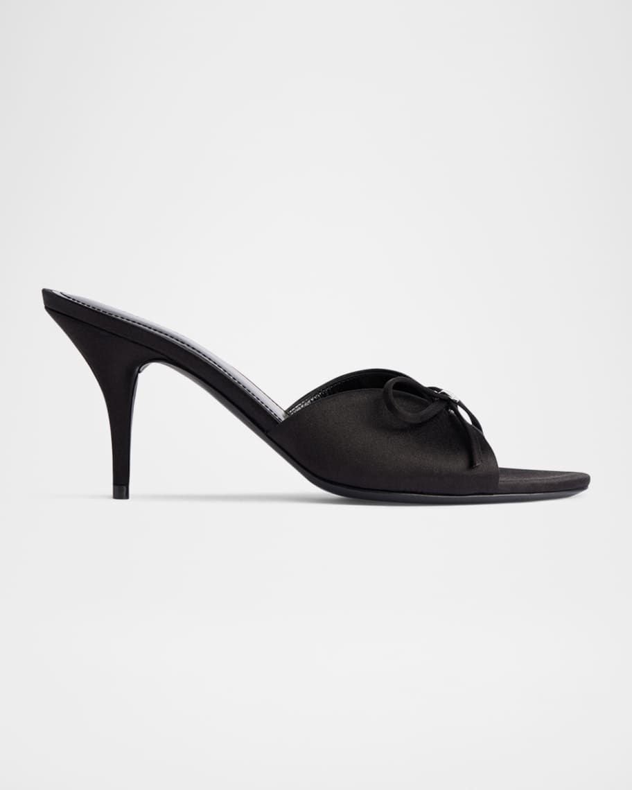 Balenciaga Knife Bow Sand M080 Sat | Neiman Marcus