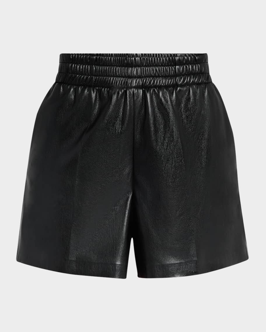 ショートパンツ ANINE BING A0510999OFW1 Shorts Kam framed monogram anine bing short pant womankam short framed monogram