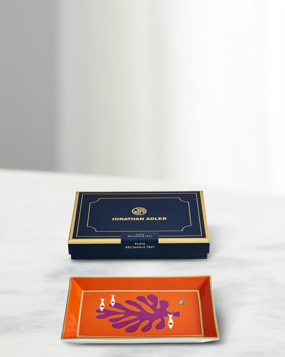 Jonathan Adler Playa Rectangle Tray | Neiman Marcus