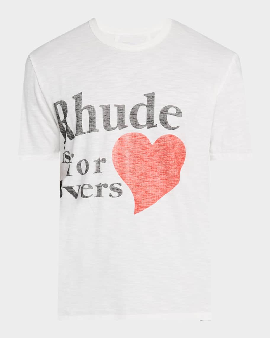 Men's Lovers Cotton Slub Graphic T-Shirt