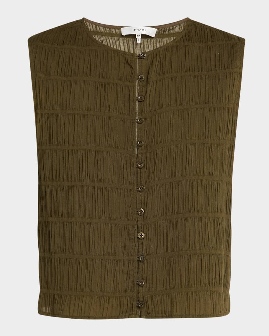 Rearing Stallion Smocked Top – BODE