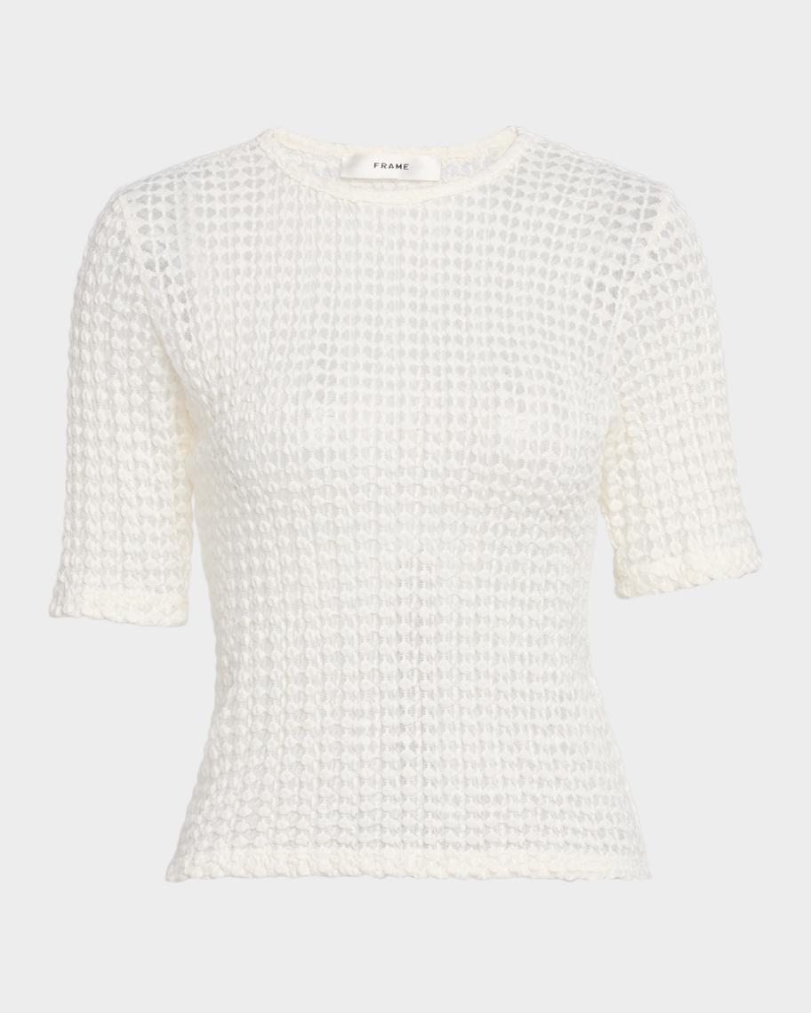 FRAME The Popcorn Top | Neiman Marcus