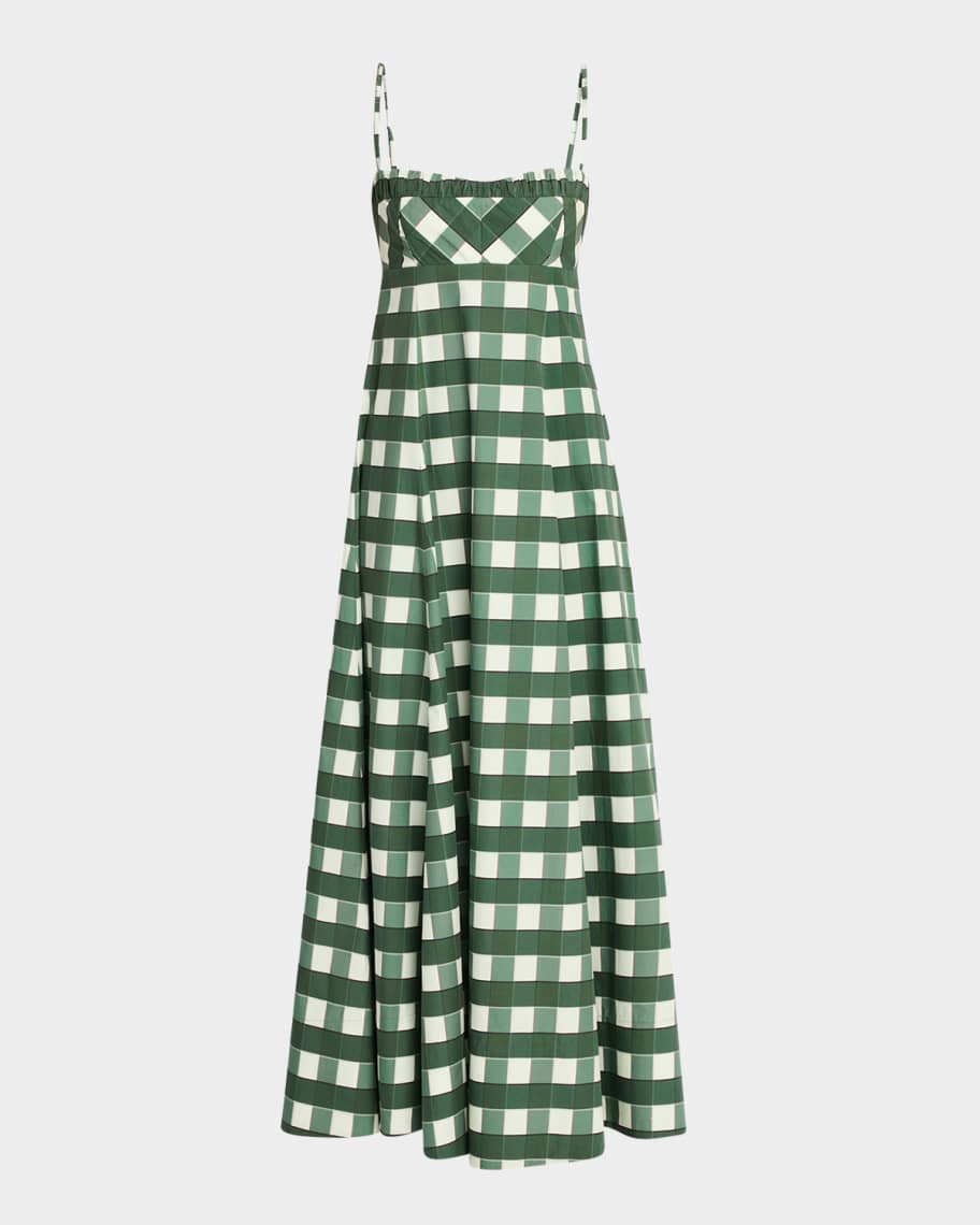 green dress wrap Green Crepe Halter Neck Wrap Front Frill Maxi Dress main image 1