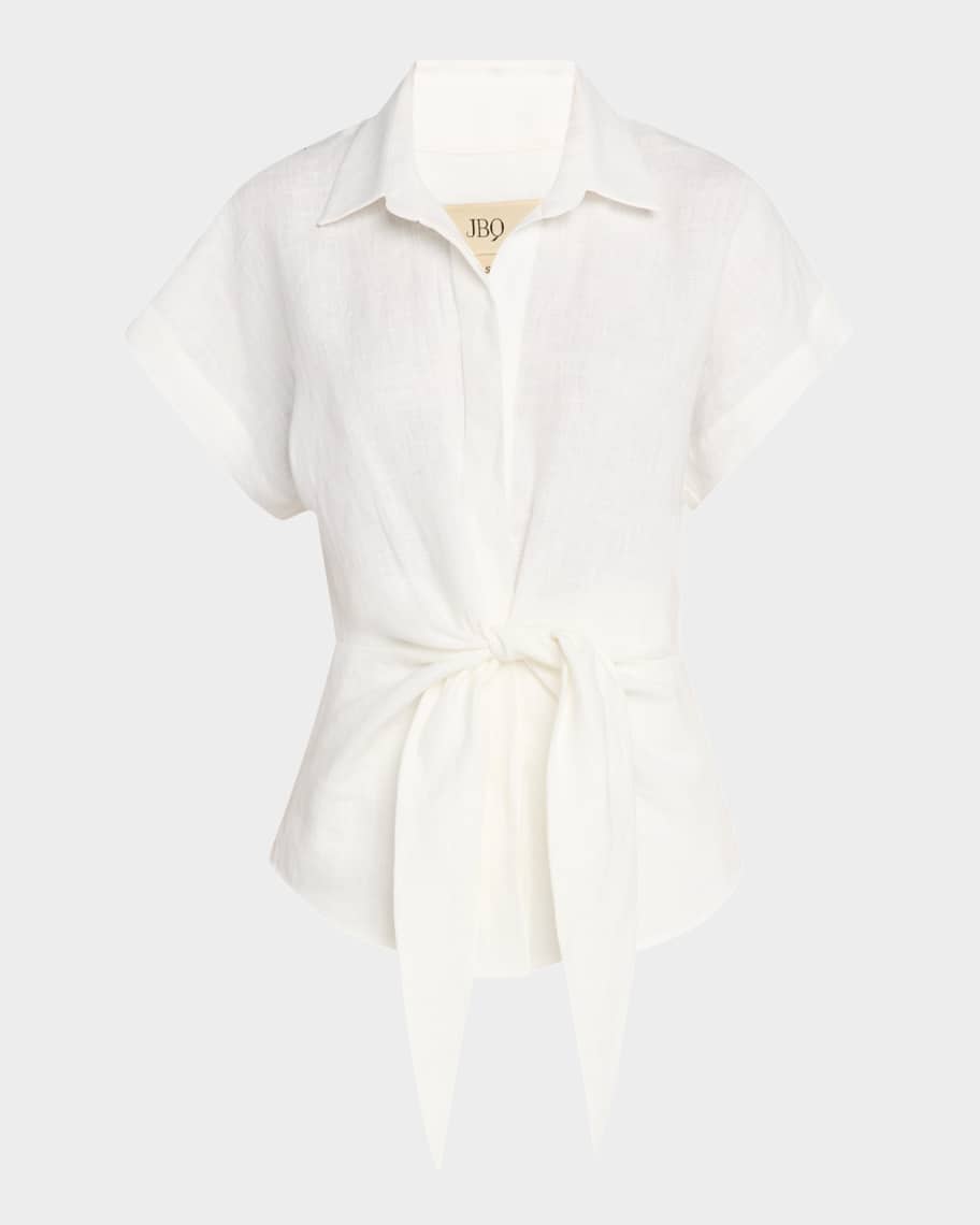 J Jill Love Linen Women’s Size Small Pin-tuck Long Sleeve Linen Blouse Pink  1549 | eBay