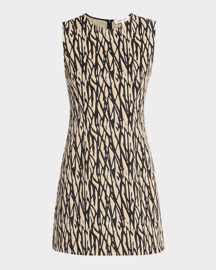 DIANE von FURSTENBERG☆ニック ホルターネック ミディドレス DVF☆ニックプリントホルターネックミディドレス (DIANE von