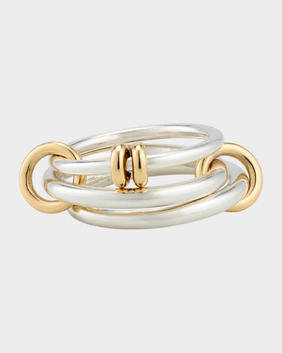 Spinelli Kilcollin raneth 3連リング US7 Spinelli Kilcollin Raneth SG Three Link Ring in Sterling Silver